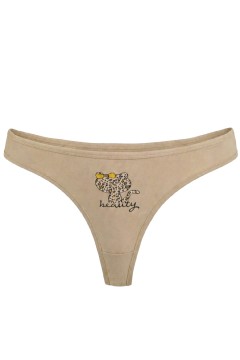 2 pack tanga bavlněné - Beauty kalhotky