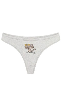 2 pack tanga bavlněné - Beauty kalhotky