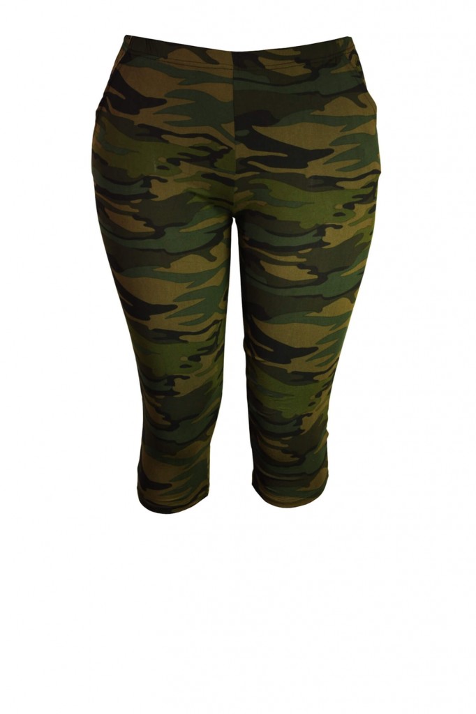 Army 3/4 legíny maskáč s kapsami 7771-15