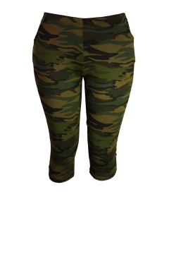 Army 3/4 legíny maskáč s kapsami 7771-15