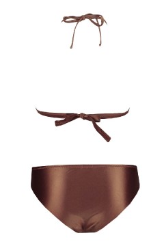 Satin Black bikiny plavky S1039