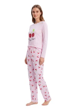 Bavlněné pyžamo Cherry dlouhé GB-2810
