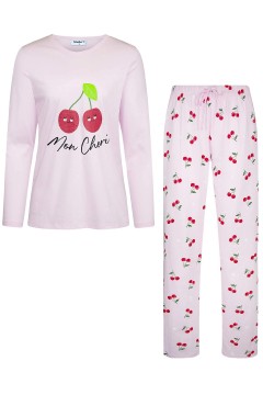 Bavlněné pyžamo Cherry dlouhé GB-2810