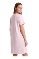 Bavlněná noční košile krátký rukáv Cherry GB-6819