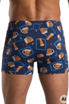 Beer pánské boxerky pivo M6790 - 4 ks