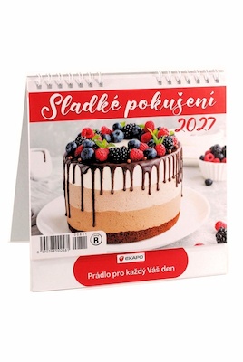 Stolní kalendář 2027_Sladké pokušení
