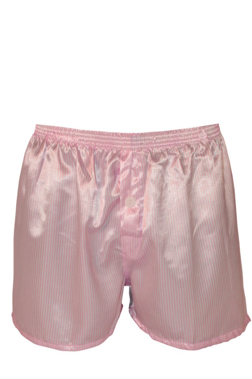 Saténové růžové trenky