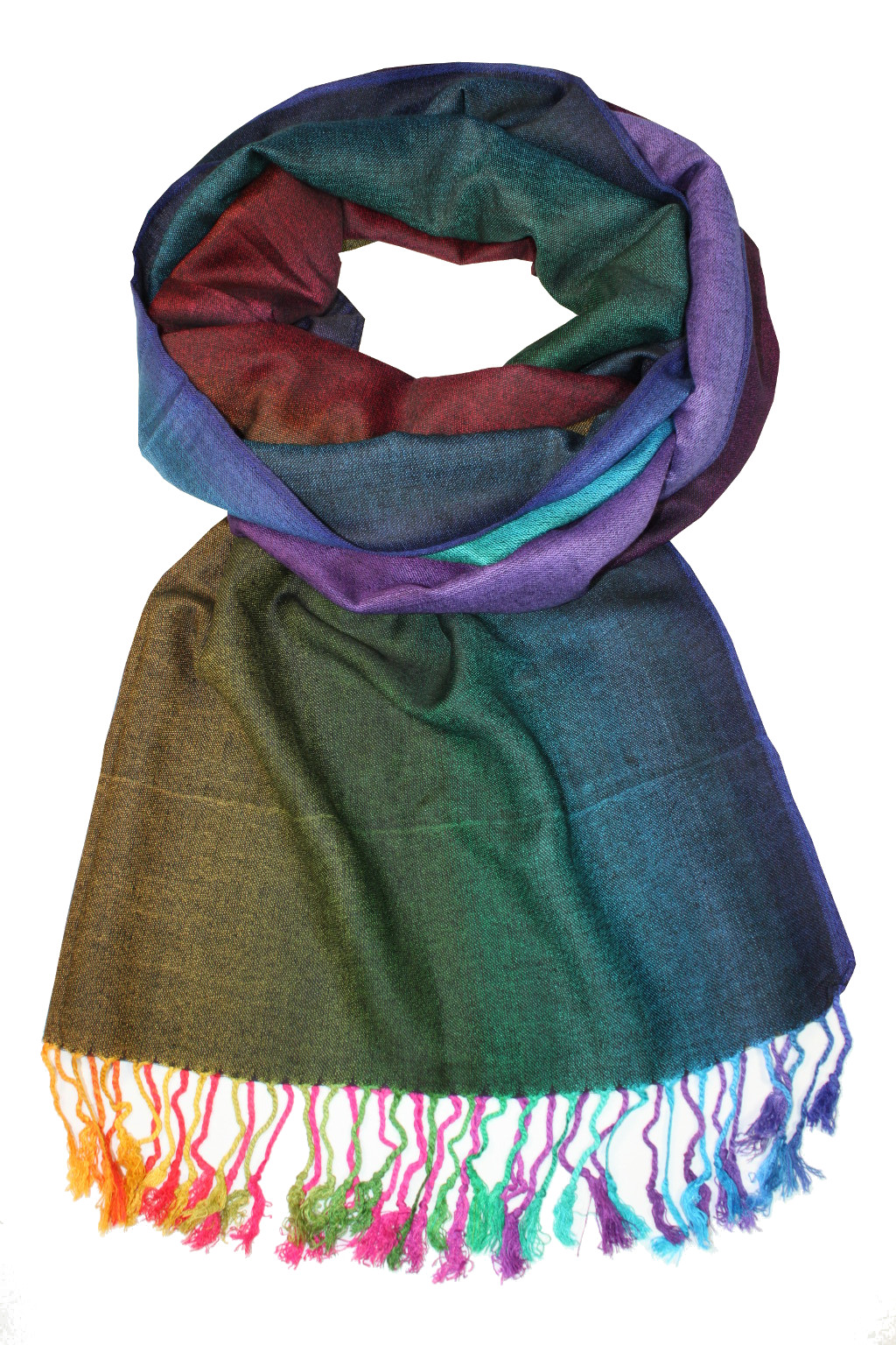 Rainbow  II.- elegantní šála