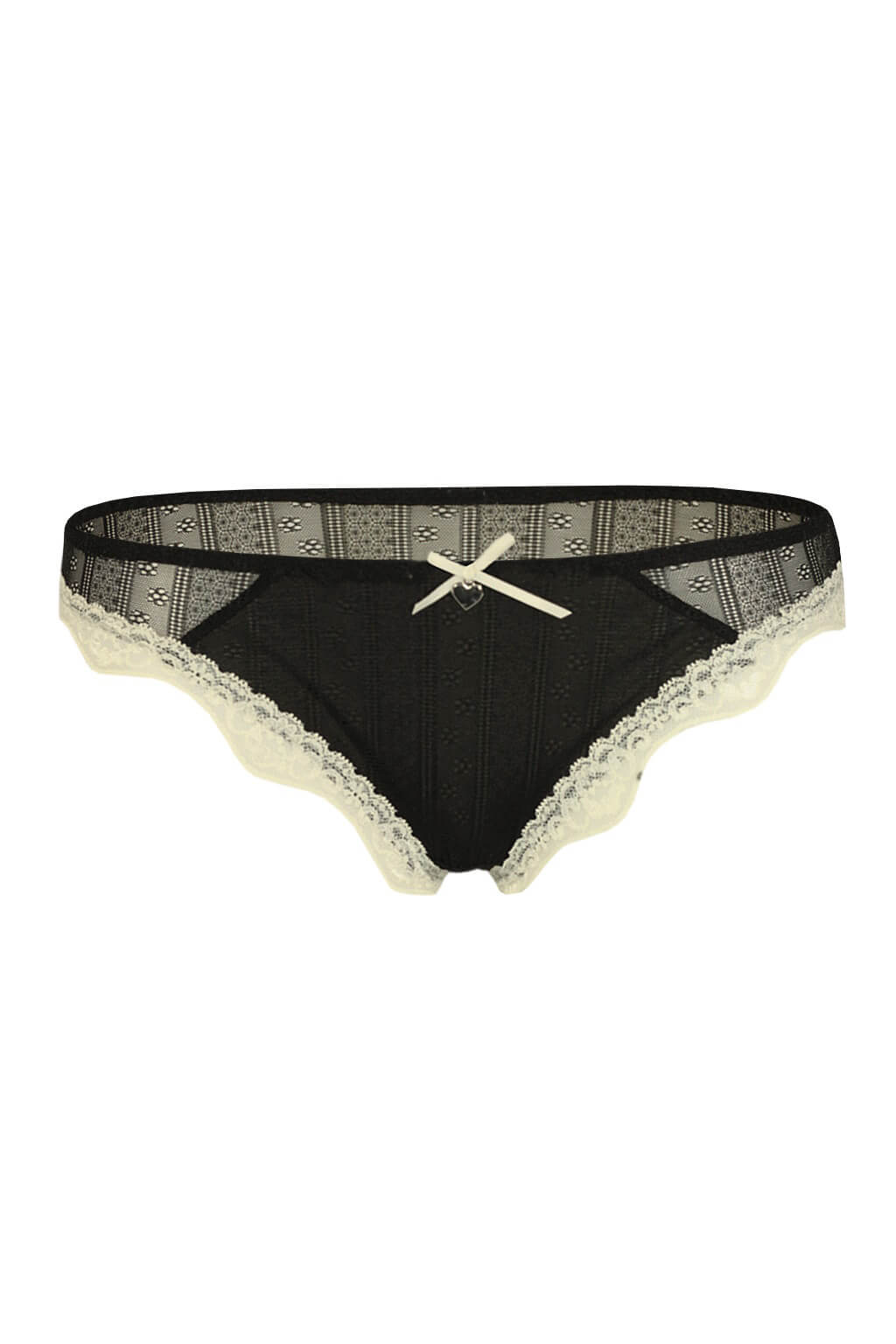 Aria Black krajkové kalhotky