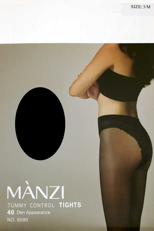 Manzi Tummy 40 denů - lesklé punčochy