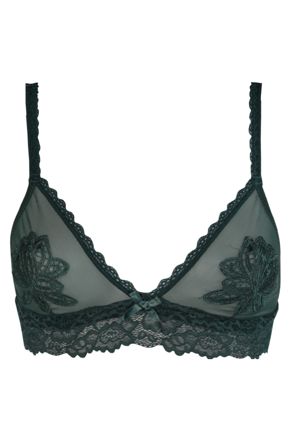 Carina Green bralette krajková podprsenka 1690