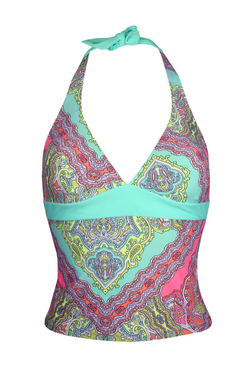 Green Mandala plavkové tankini tílko
