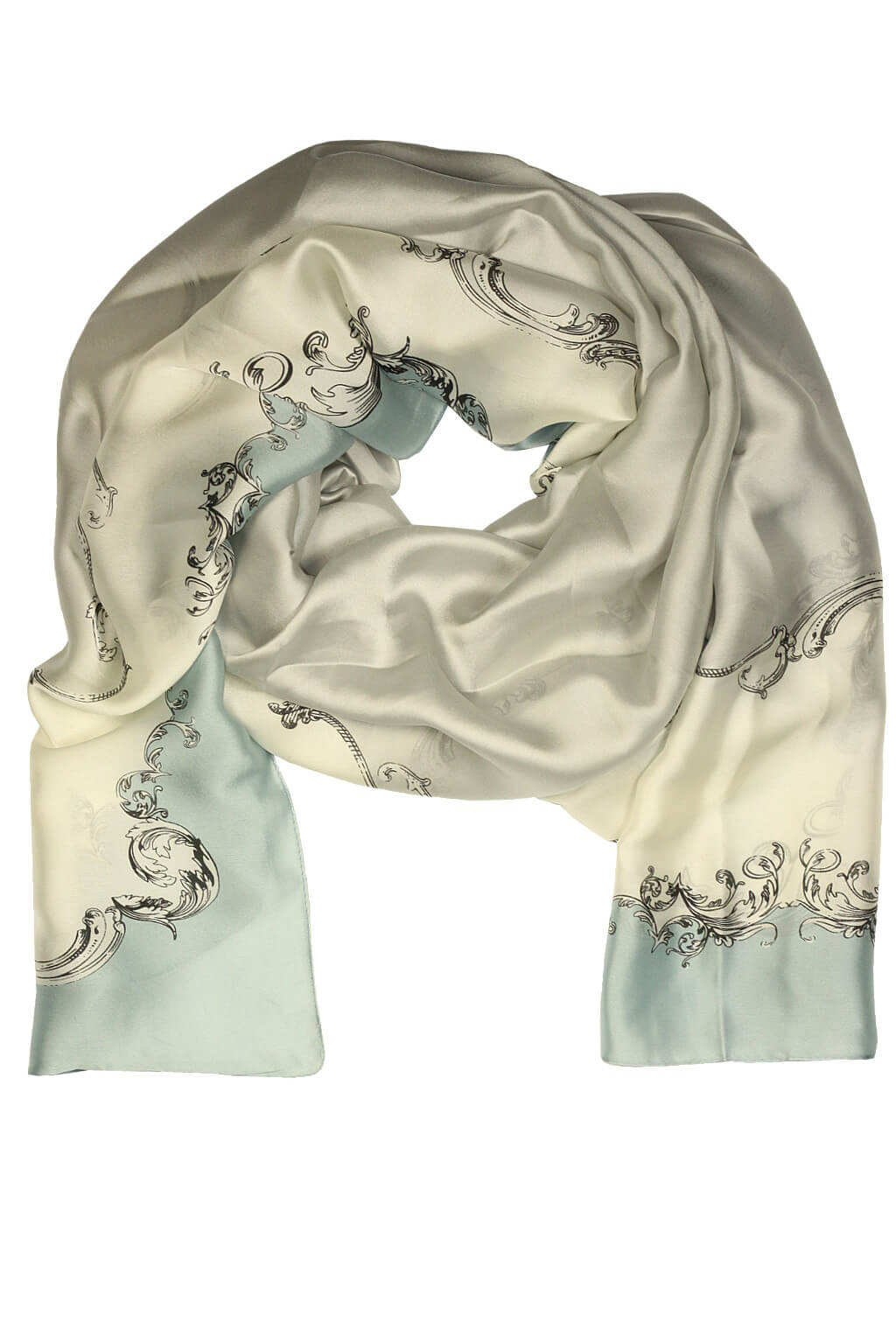 Velvet Shadow hedvábná šála JK160