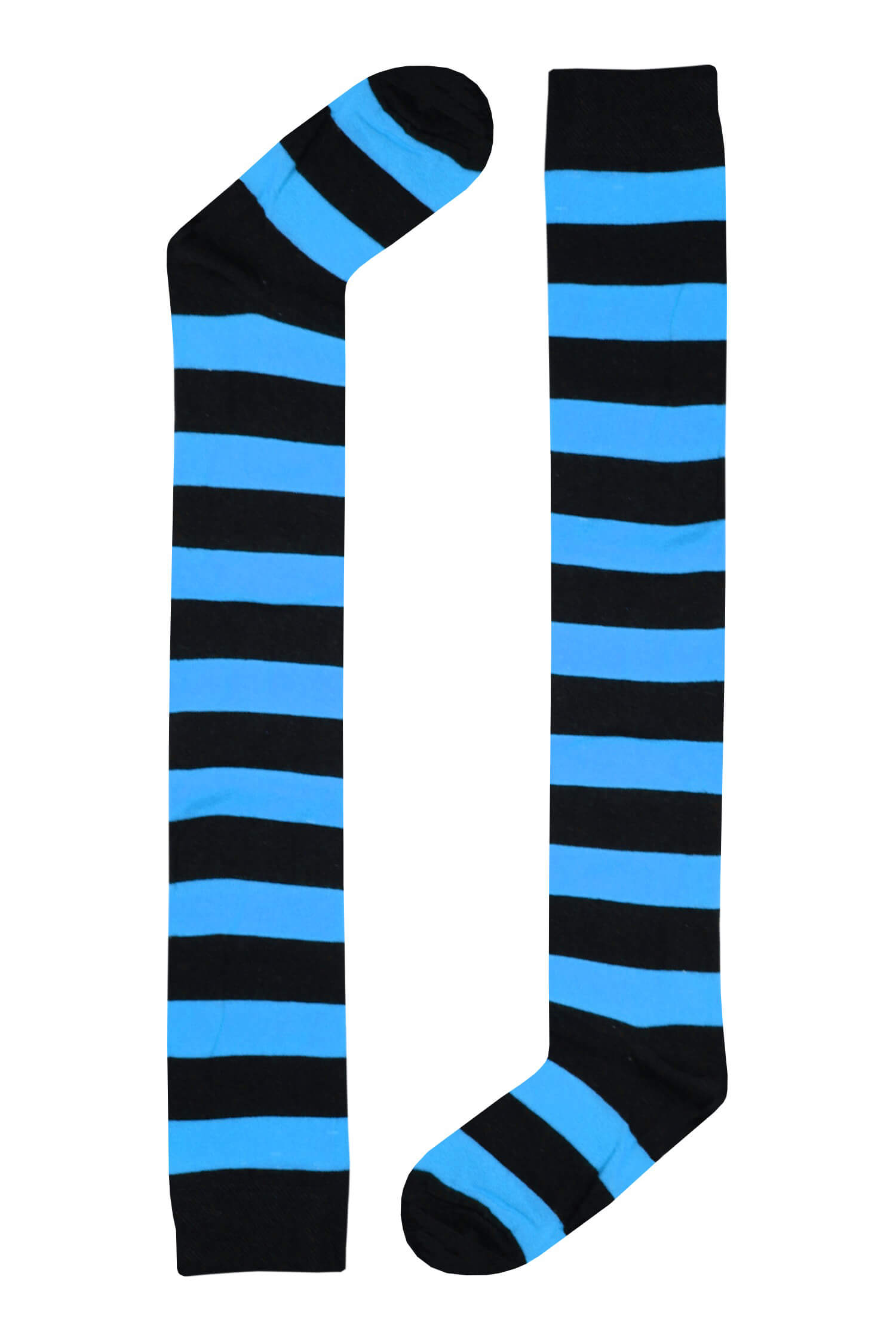 Design pruhované podkolenky Sky