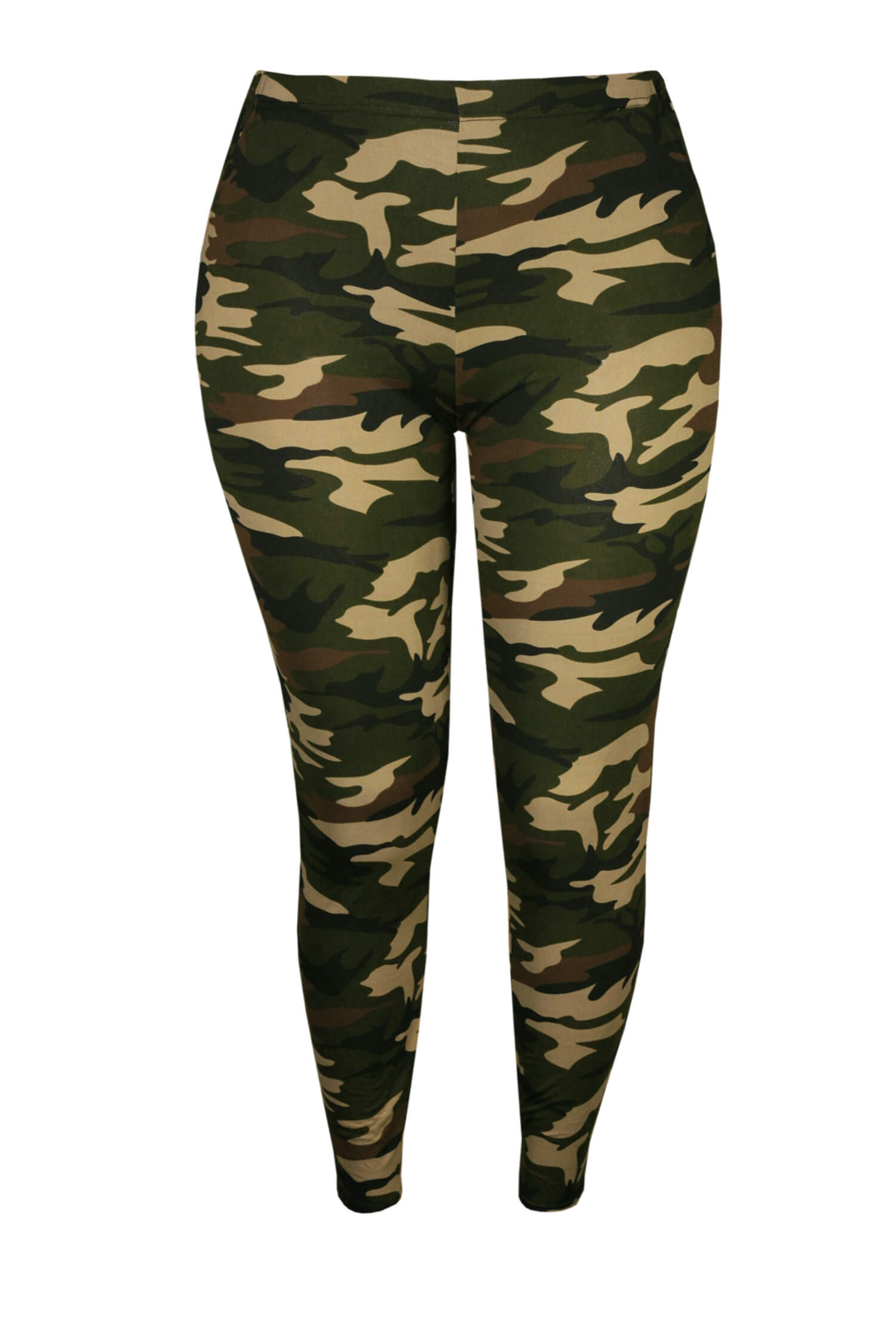 Forest velké maskáčové legíny s kapsami 9771