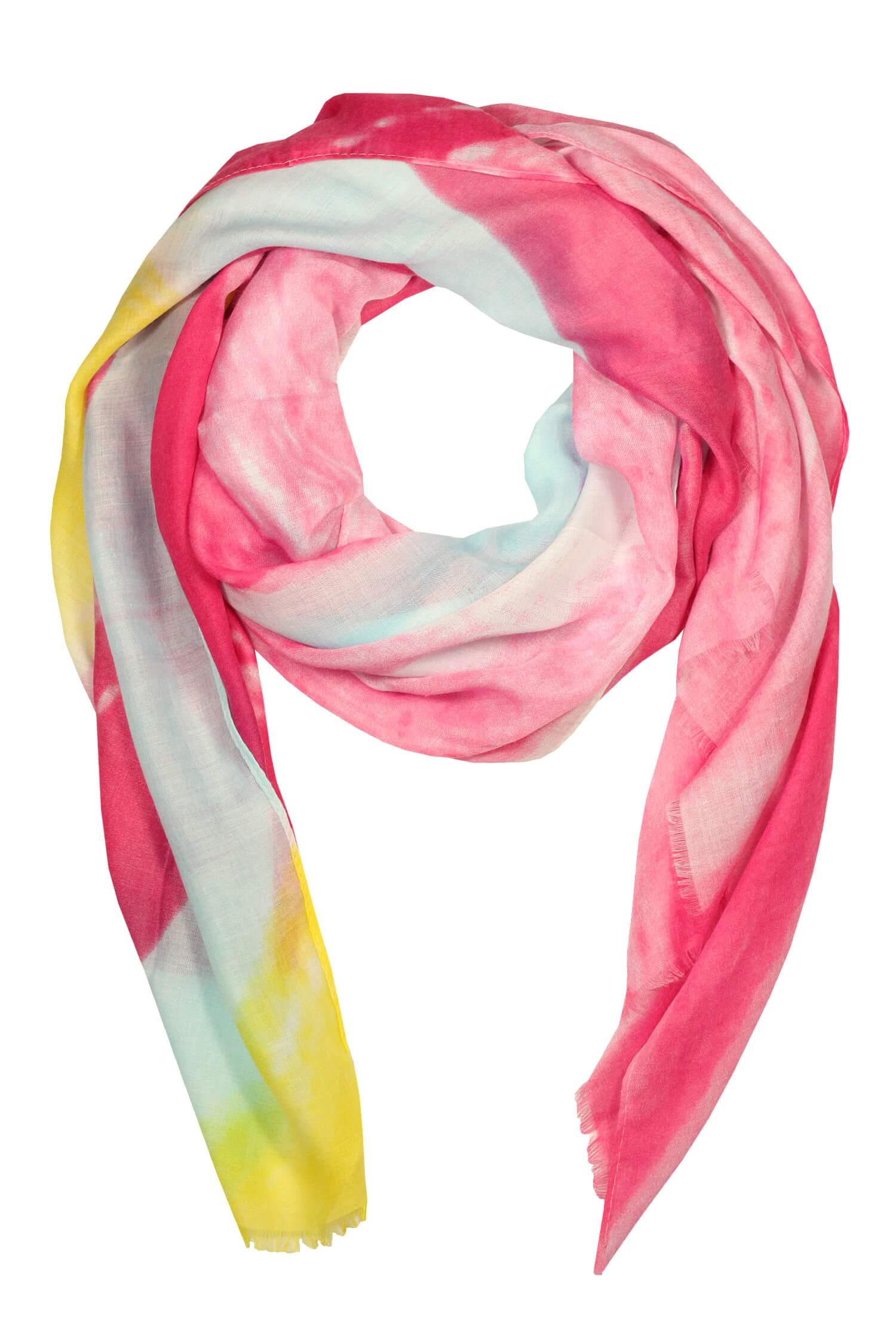 Meradiso pink obdélníkový šátek B1945