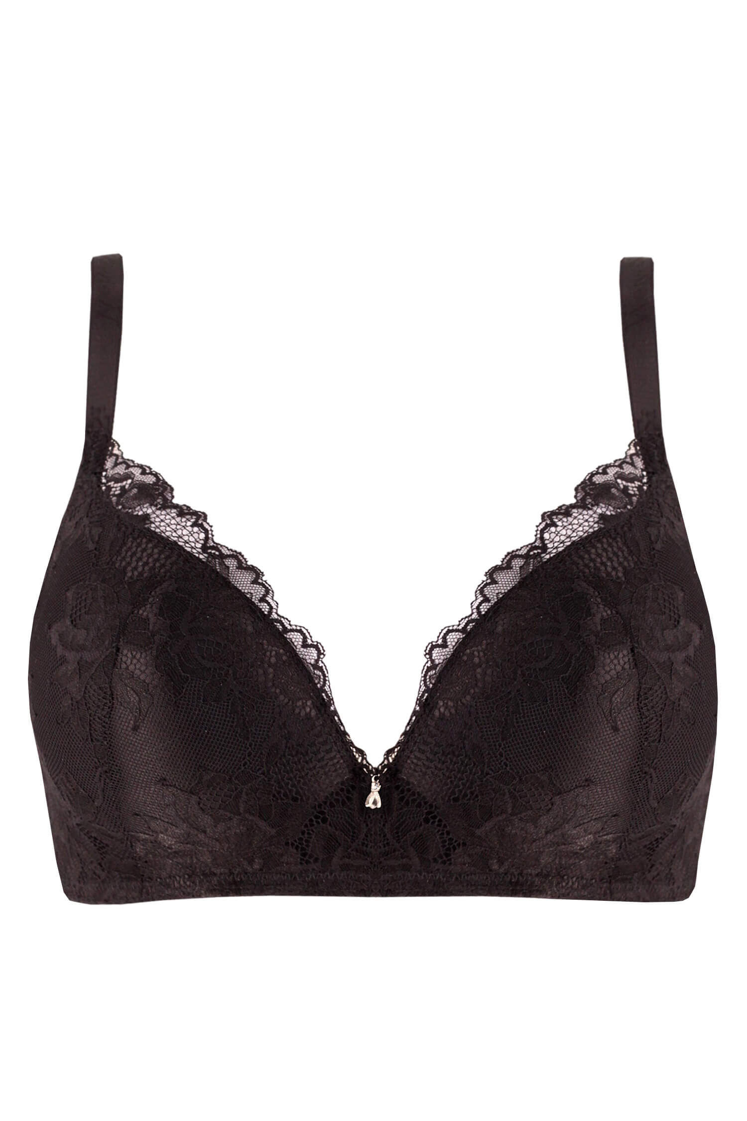 Azalea Dark smyslná push-up podprsenka bez kostic B936