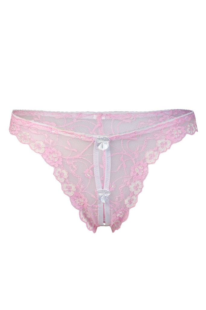 Selin crotchless erotická tanga - prostřihy