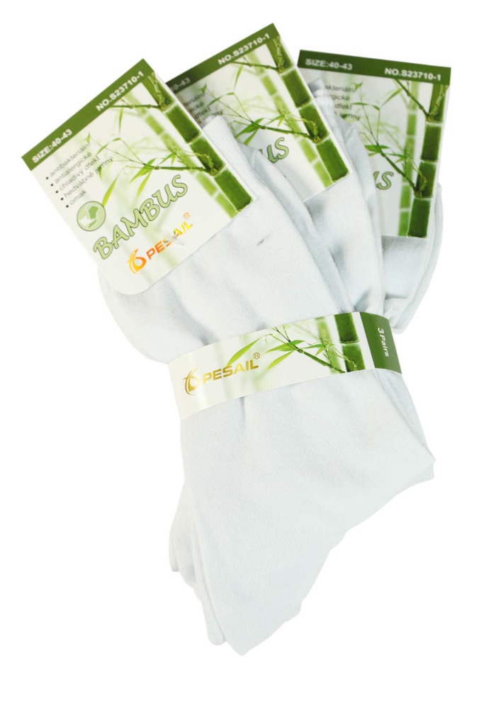 Pánské bambusové ponožky SC2300 - 3pack