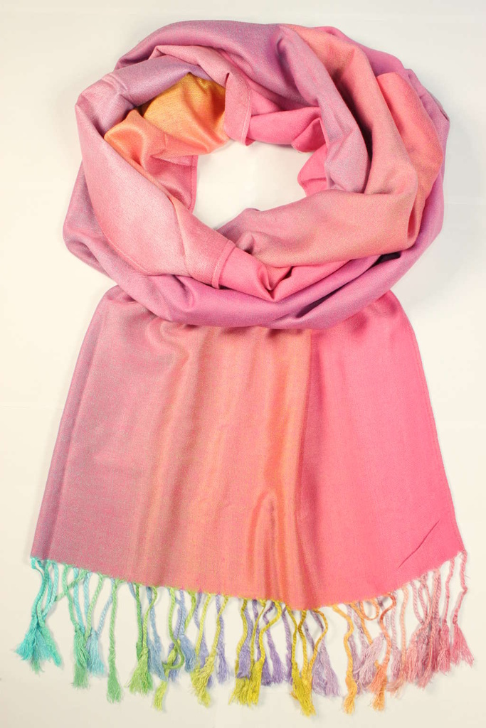 Rainbow  II.- elegantní šála