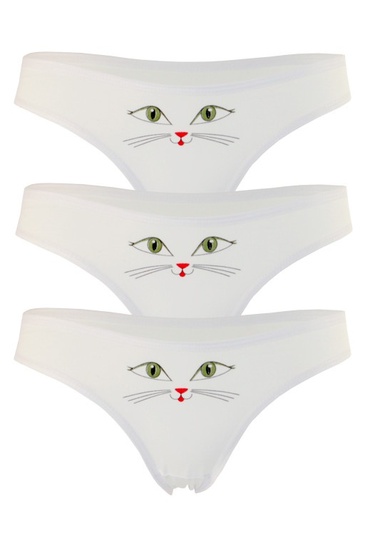 My Cat - bikinové kalhotky 3ks