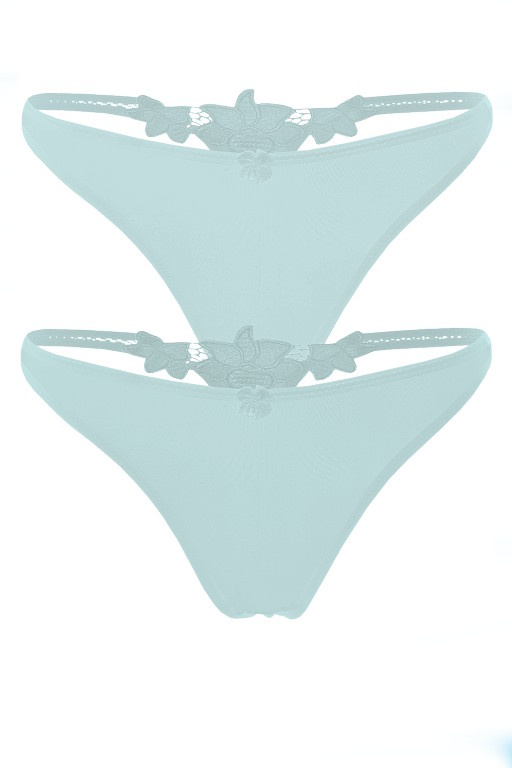 Claudie vyšší tanga - 2ks
