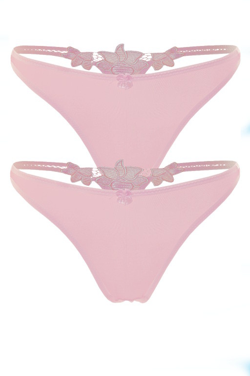 Claudie vyšší tanga - 2ks