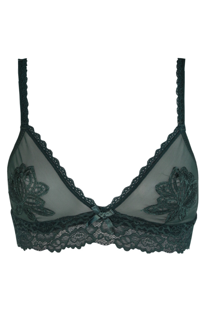 Carina Green bralette krajková podprsenka 1690