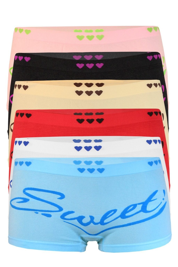 Sweet Box bezešvé kalhotky - 5ks