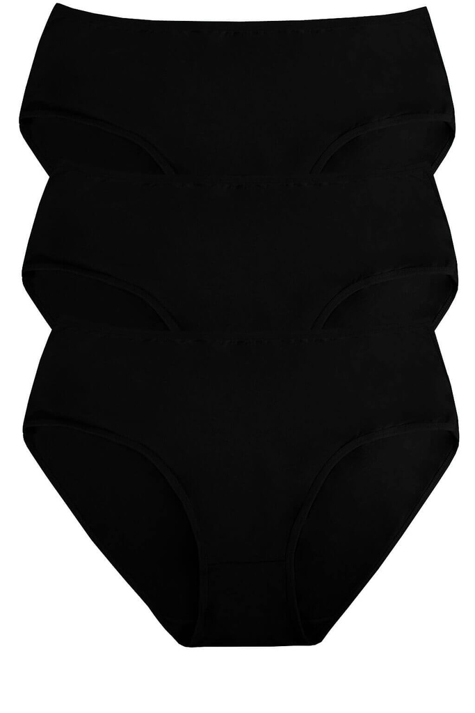 Blaze Plus Size bambusové kalhotky - 3 ks