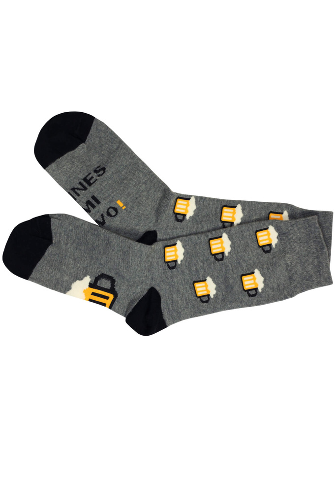 Pánské pivní vysoké ponožky CrazySocks