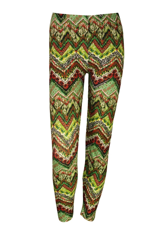 Mex Verde legíny s potiskem DD9217-17 zelená XL