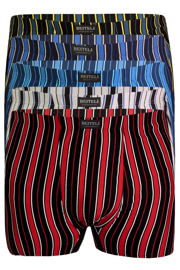 Maxi boxerky s pruhy Vardan FM608-3 kusy