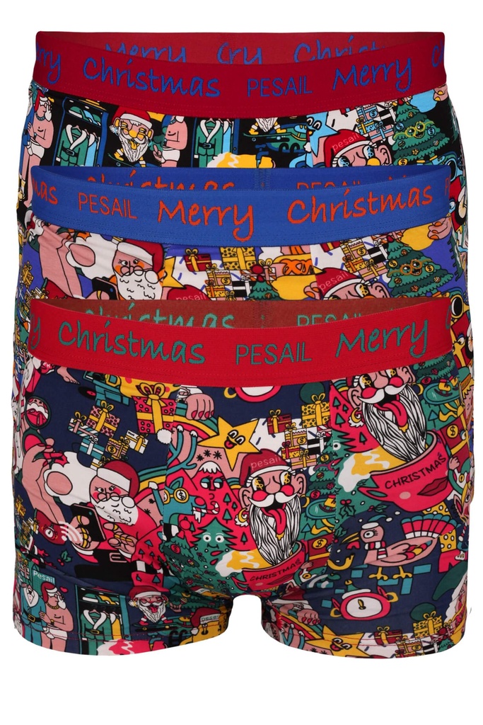 Dar pánské vánoční boxerky veselé MPR85656 - 3bal.