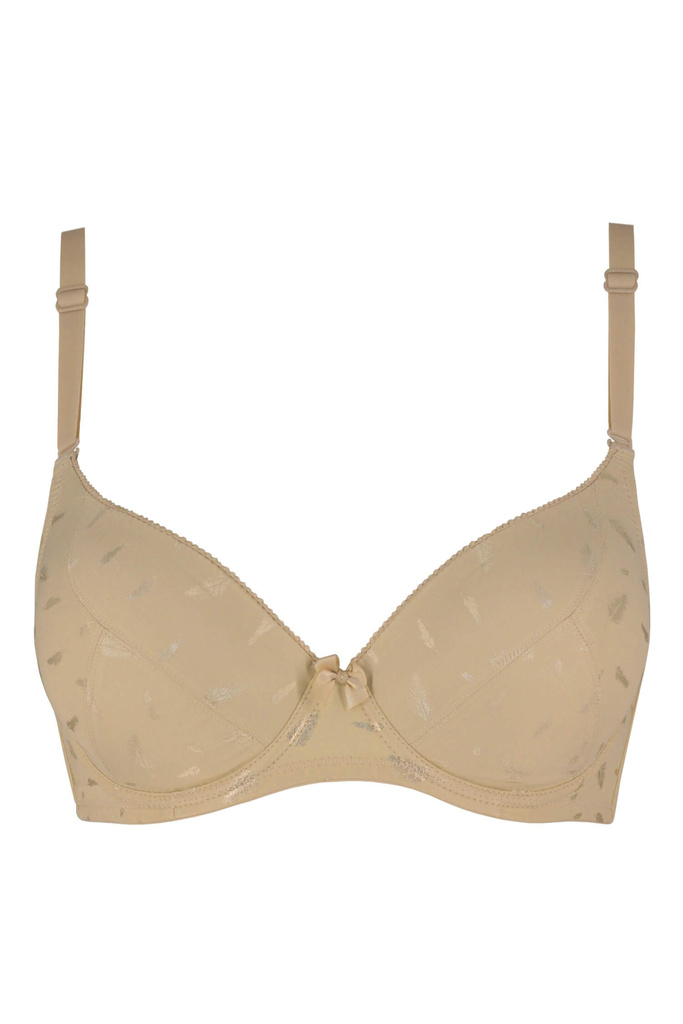 Linaise Lisbet Beige luxusní podprsenka s kosticemi 1711