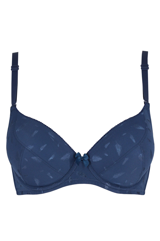 Linaise Lisbet Blue luxusní podprsenka s kosticemi 1711