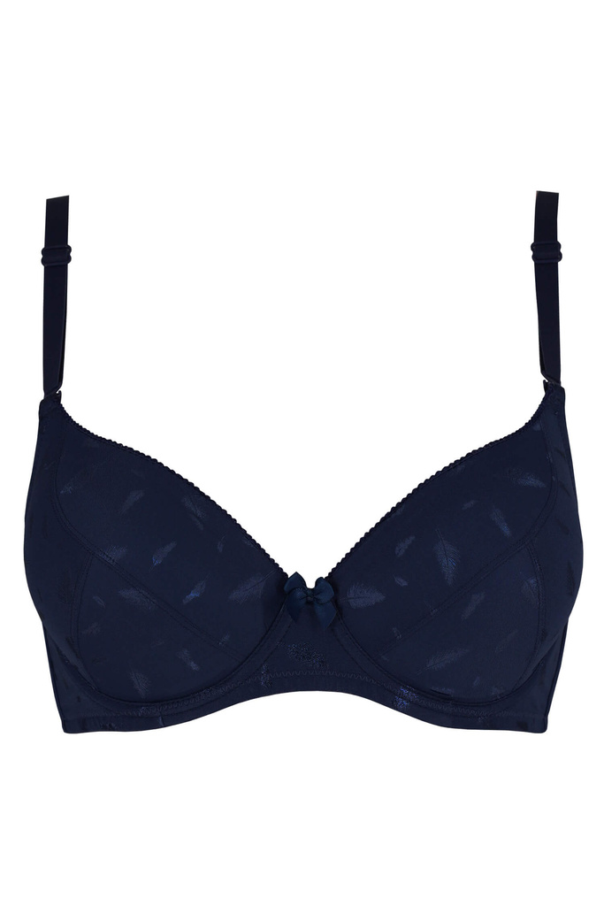 Linaise Lisbet Blue luxusní podprsenka s kosticemi 1711