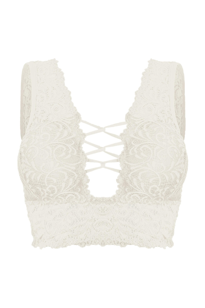 Zotia krajkový top bez zapínání 8848