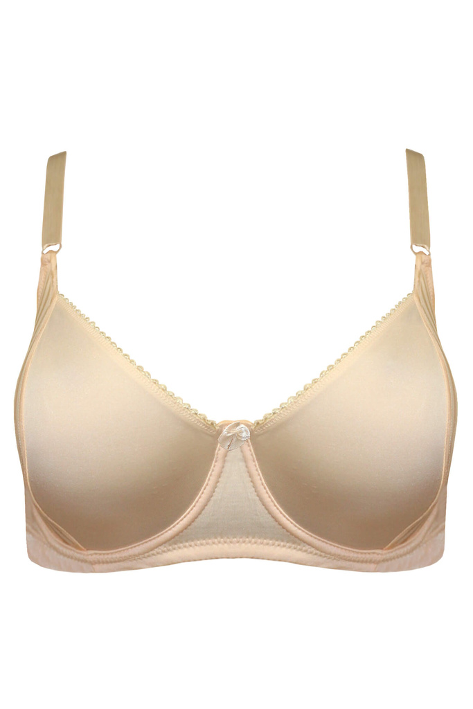 Věra nevyztužená podprsenka levně 6733 béžová 90DD