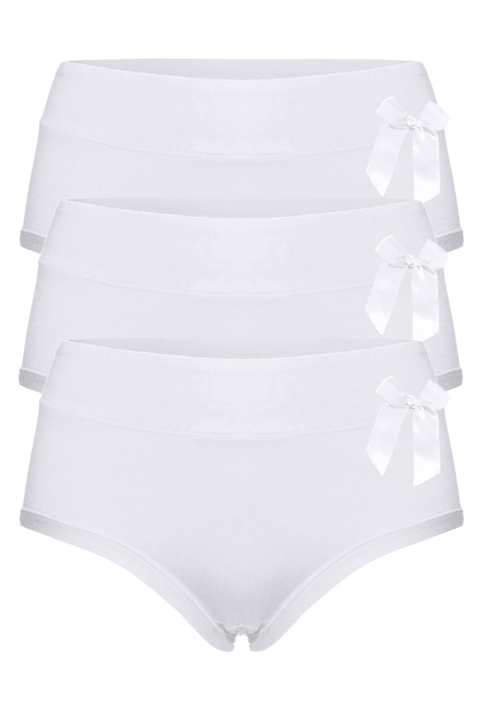 Anet jednobarevné kalhotky vyšší 9033 - 3 bal