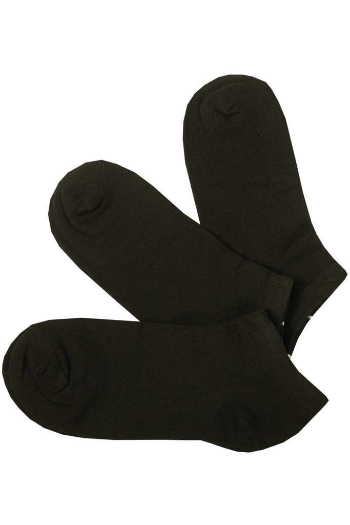Pánské kotníkové ponožky měkký lem ZJS-3101 - 3 páry