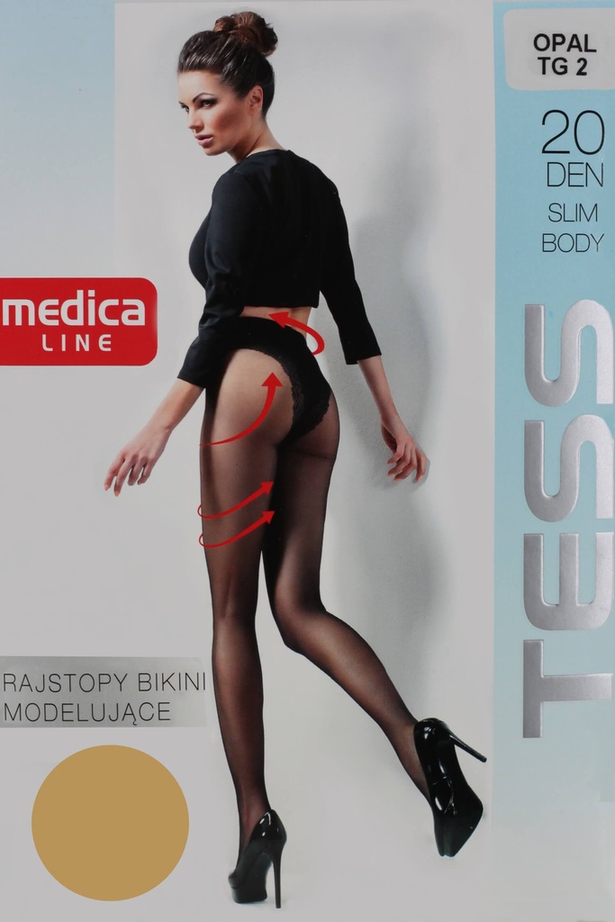 Medica Line tělové punčochy 20 DEN béžová 2