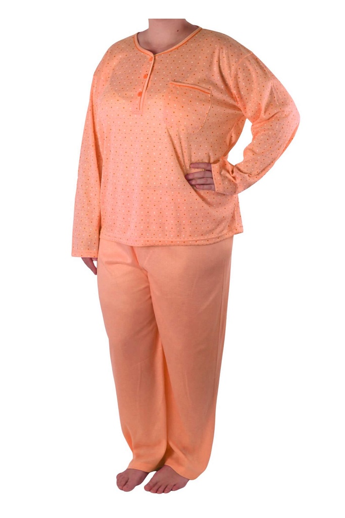 Magia dámské pyžamo dlouhý rukáv V1546