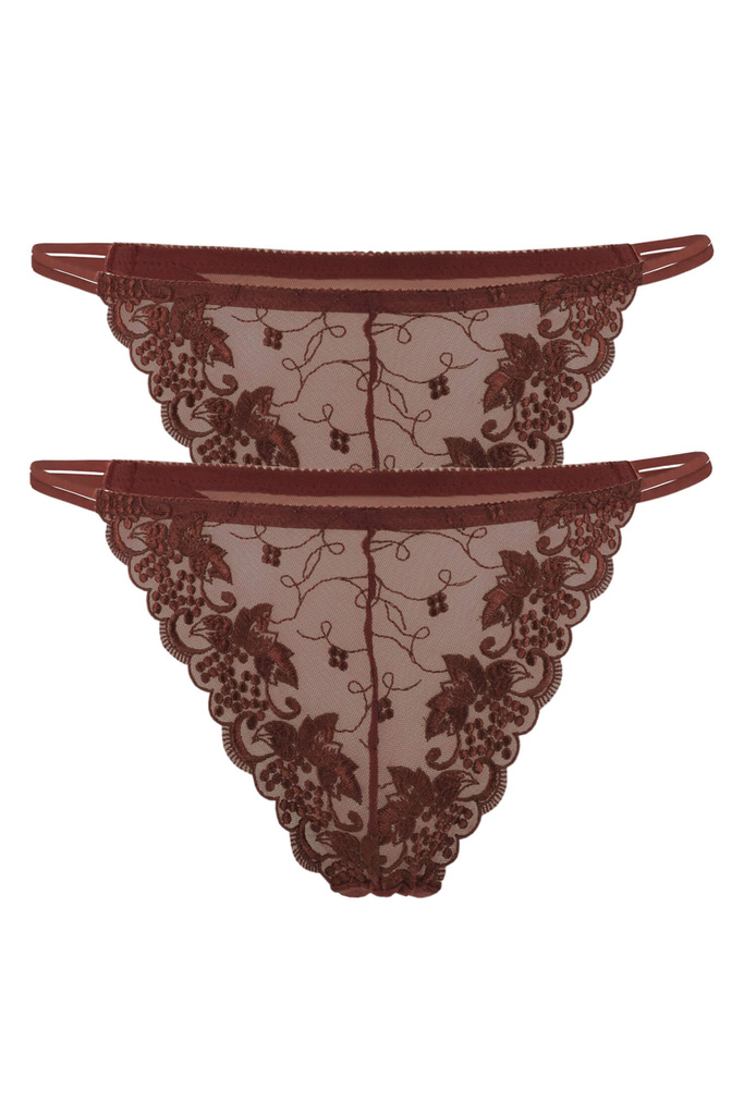 Adriana Brown krajková tanga 7095 - 2bal.