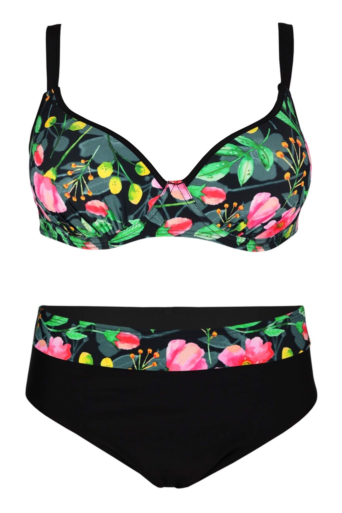 Porto plavky s kosticíemi vyztužené S1185