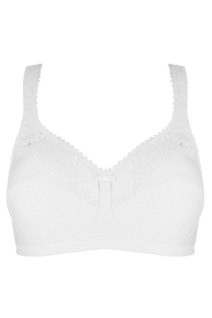 Slávka nevyztužená podprsenka 90238 bílá 110E