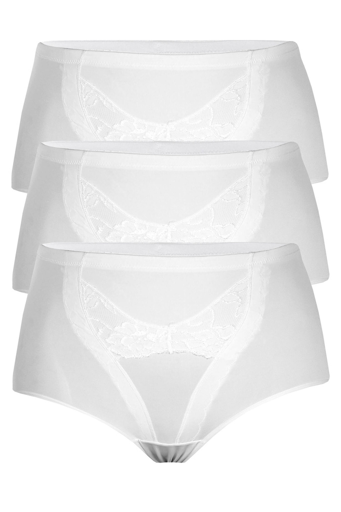 Rézi vysoké kalhotky do pasu X-CT04 3bal.