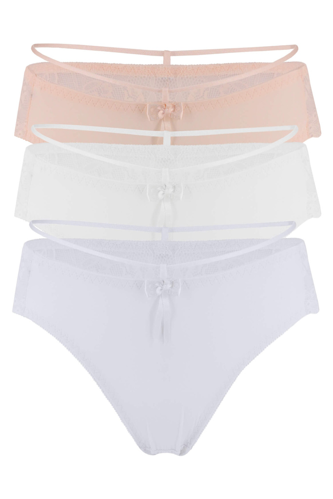 Anastázie kalhotky s krajkou 8690 - 3bal