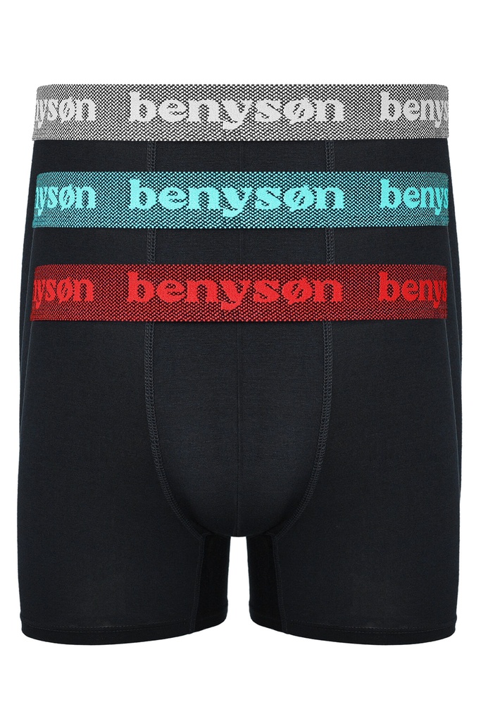 Beny Mix přírodní bambusové boxerky 7018 - 3 bal.