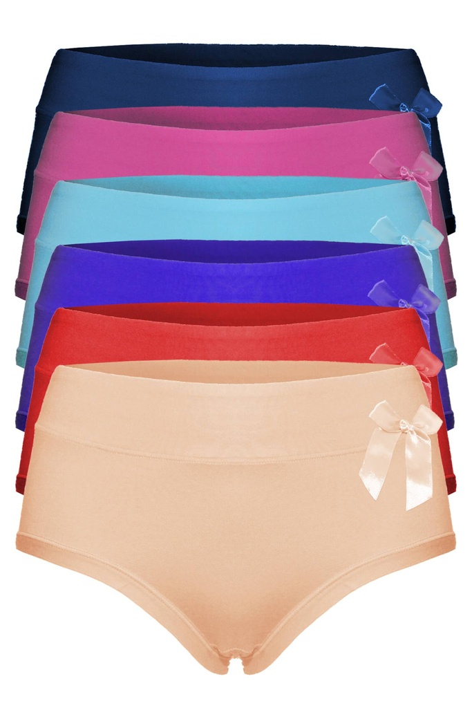 Anet jednobarevné kalhotky vyšší 9033 - 3 bal